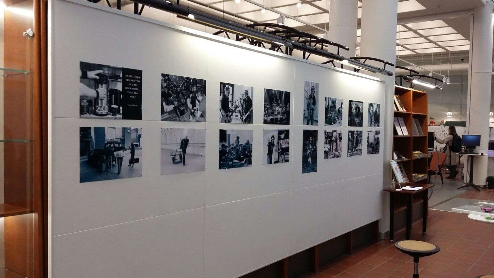 Malmin kirjasto E Street Punks Riikka Koksu Valokuvanäyttely