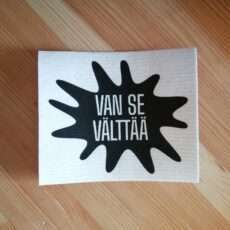 Van se välttää -tiskirätti