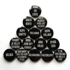 Ruoka ja juoma rintanappi