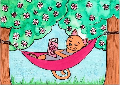 Riippumaton kissa postikortti